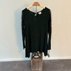 Knox Rose Green Long Sleeve Blouse